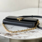 Louis Vuitton Wallet On Chain Capucines M12143 Black